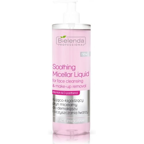 Bielenda Professional Soothing Micellar Liquid Do Demakijażu Twarzy i Makijażu 500ml