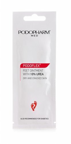 Podopharm Med Podoflex Maść do Stóp z 10% Mocznikiem Sucha i Popękana Skóra 10ml