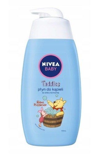 Nivea Baby - Łagodny hipoalergiczny SZAMPON i płyn do kąpieli 2 w 1 z naturalnymi ekstraktami z RUMIANKU 500ml 4005808363810