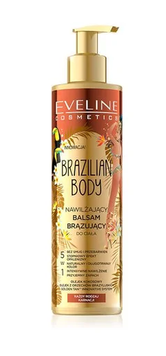 Eveline - Brazylijski Body - Nawilżający BALSAM BRĄZUJĄCY do ciała 5w1 200ml 5901761986150