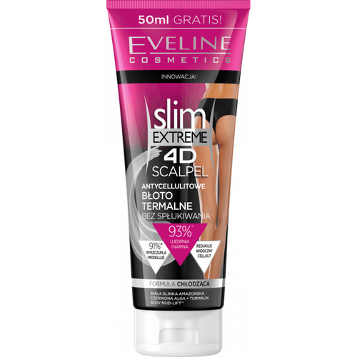 Eveline - Slim Extreme 4D - Super skoncentrowane SERUM antycellulitowe NOCNE 250ml 5901761916034