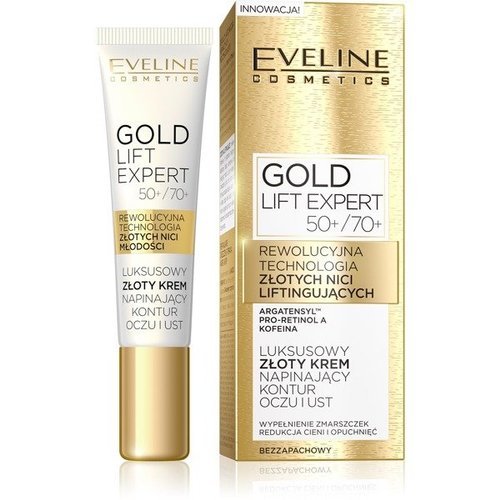 Eveline - Gold Lift 50+ - Luxury multi-nourishing CREAM SERUM DAY NIGHT with 24k gold for dry, sensitive skin 50ml 5901761967746