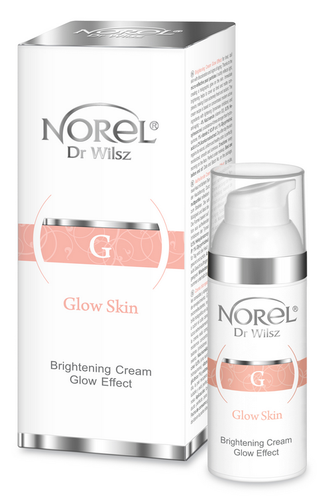 Norel Glow Skin Rozjaśniający Krem Efekt Rozświetlenia 50ml 