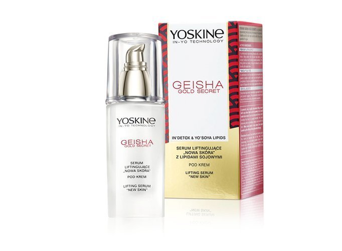 Yoskine - Geisha Gold Secret - SERUM liftingujące z lipidami SOJOWYMI 30ml 5900525063779 