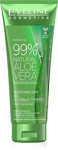 Eveline Aloe Vera Multifunctional Body and Face Aloe Gel 99%  250ml