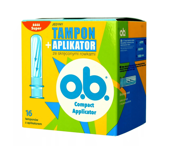 OB - ProComfort Super - Tampon + aplikator 16 sztuk 3574661049052 