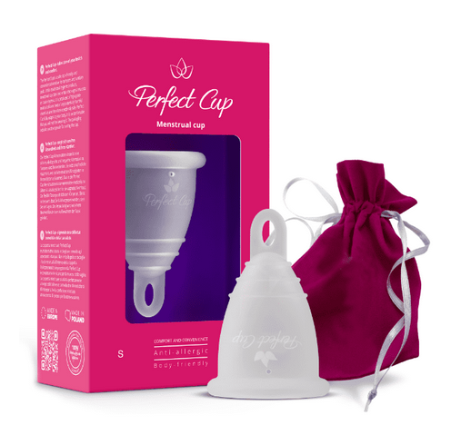 Perfect Cup - Kubeczek Menstruacyjny TRANSPARENTNY S 