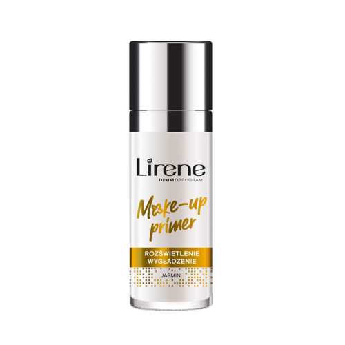 Lirene - Make-up Primer - Rozświetlająco-wygładzająca BAZA pod makijaż JAŚMIN 30ml 5900717631311