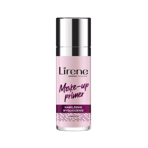 Lirene - Make-up Primer - Nawilżająco-wygładzająca baza pod makijaż LAWENDA 30ml 5900717631410