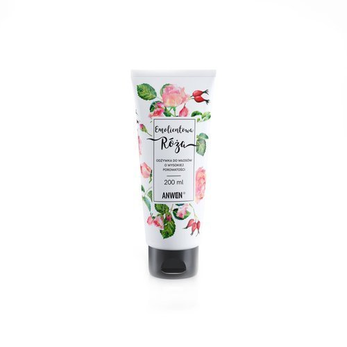 Anwen - EMOLLIENT ROSE odżywka do włosów wysokoporowatych 200ml