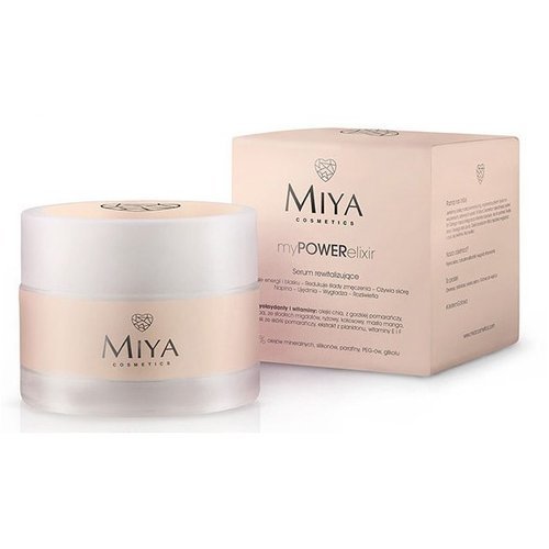 Miya Cosmetics - myPOWERelixir - Naturalne serum rewitalizujące 15ml 5906395957088 