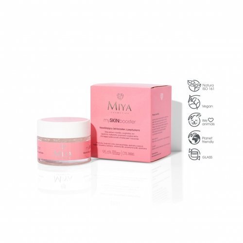 Miya Cosmetics - mySKINbooster - Nawilżający żel-booster z peptydami 50ml 5906395957750