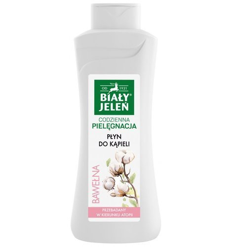 Biały Jeleń - Płyn do kąpieli i pod prysznic BAWEŁNA 750ml 5900133017706