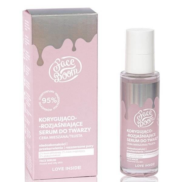 Body Boom - /ZUŻYĆ DO 28.02.24/ Face Boom - Korygująco-rozświetlające SERUM DO TWARZY cera mieszana i tłusta 30ml 5903031255881 