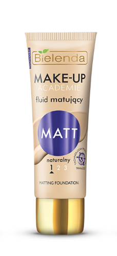 Bielenda Make Up Academie Matting Fluid Naturalny 30g 