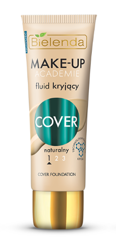 Bielenda Make Up Academie Fluid Foundation Cover Natural 30g 