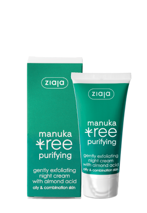 Ziaja - Manuka Tree - Krem złuszczający na noc 50ml 5901887029670