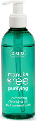 Ziaja - Manuka Tree - Normalizujący żel oczyszczający (ŻEL myjący NORMALIZUJĄCY na dzień i noc skóra mieszana, tłusta, normalna od 12 r.ż.) 200ml 5901887029656