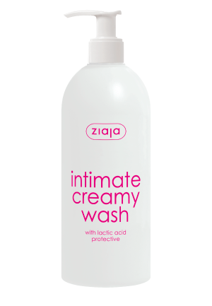 Ziaja Creamy Intimate Hygiene Wash with Lactic Acid Vegan 500ml