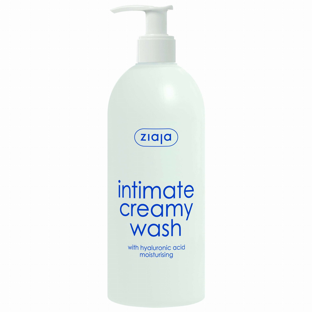 Ziaja - Intima - Intima kremowy płyn do higieny intymnej z kwasem hialuronowym 500ml 5901887023593