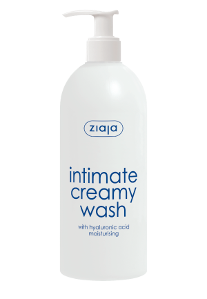 Ziaja Creamy Intimate Hygiene Wash with Hyaluronic Acid Vegan 500ml