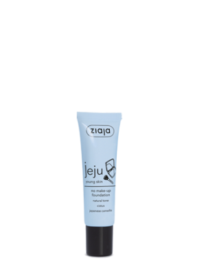 Ziaja - Jeju - Podkład No Make-up Natural Tone / FLUID-KOREKTOR do twarzy skóra mieszana, trądzikowa, tłusta 30ml 5901887047292 