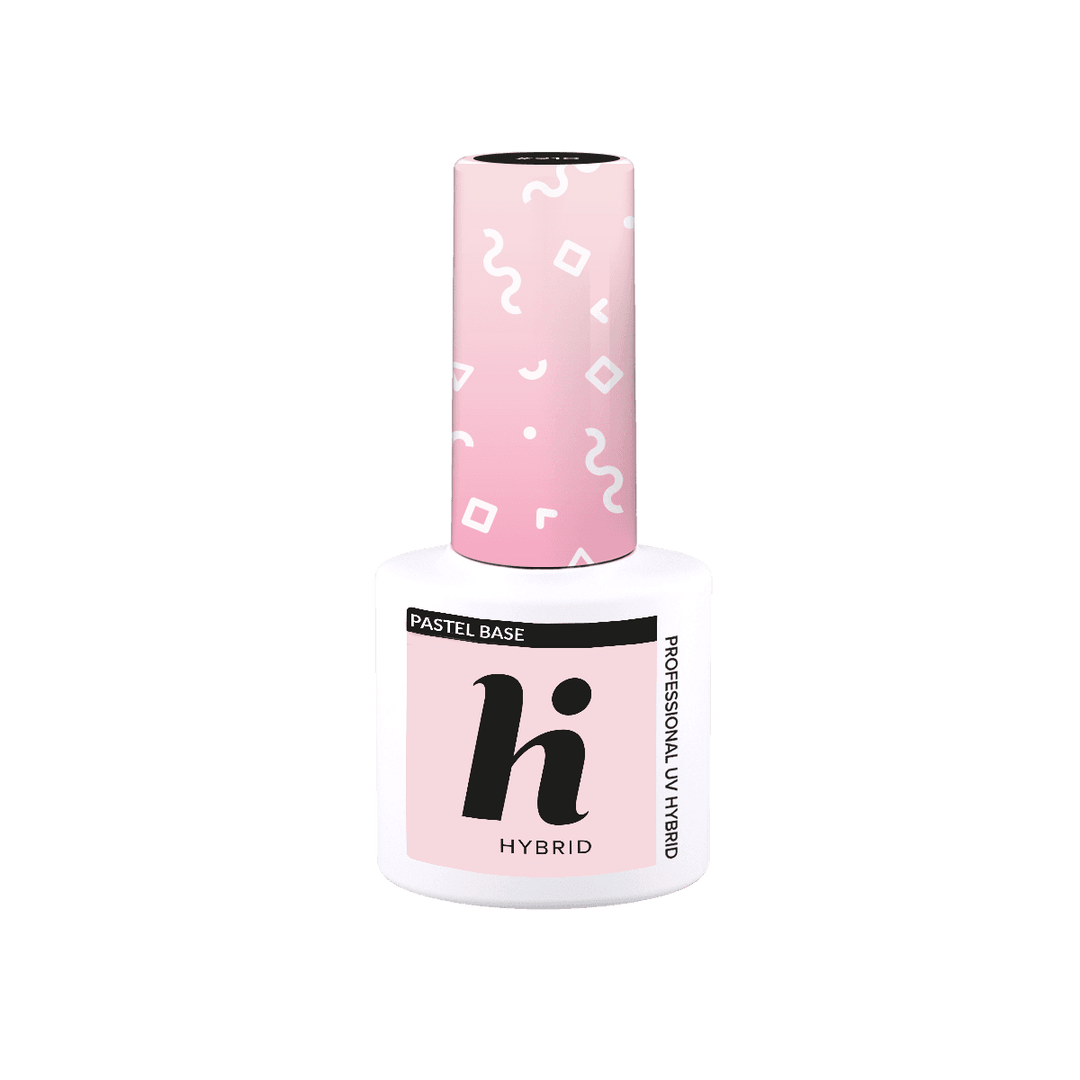 Hi Hybrid - Baza hybrydowa do paznokci Pastel Rose 5ml 5902751431339 