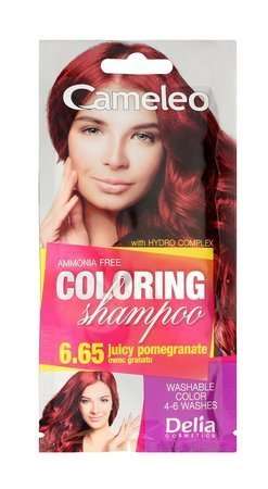 Delia - Cameleo - Szampon koloryzujący 6.65 JUICY POMEGRANATE 5901350474303