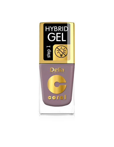 Delia - Coral Hybrid Gel - Lakier hybrydowy bez lampy 58 ROSE BEIGE 11ml 5901350485484 