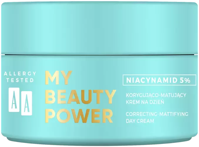 AA Oceanic - AA MY BEAUTY POWER ACNE - Korygujący i matujący krem ​​na DZIEŃ 50 ml 5900116082769