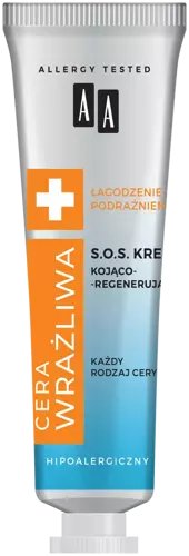 AA Oceanic - Skóra wrażliwa - SOS krem ​​kojąco-regenerujący 50 ml 5900116083605