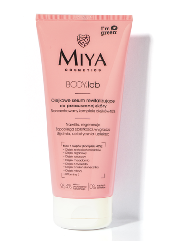 Miya Cosmetics - BODY.lab Rewitalizujące serum olejowe do skóry suchej 200 ml 5906395957996