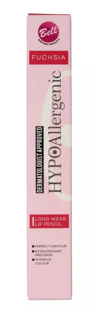 Bell - Hypoallergenic - Long-lasting lip liner stick / Konturówka do ust 05 Fuchsia 1pcs 5902082517719