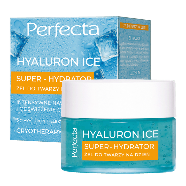 Perfecta - Hyaluron Ice - Super-Hydrator day face gel 50 ml 5900525081674