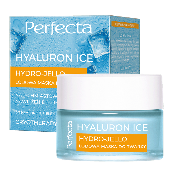 Perfecta - Hyaluron Ice - Hydro-Jello maska ​​do twarzy 50 ml 5900525081698