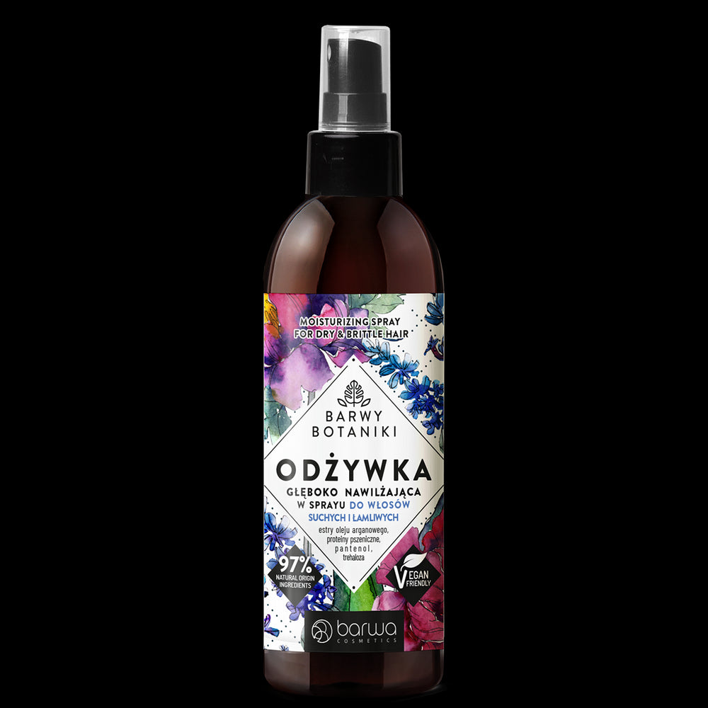 Barwa - Barwy Botaniki - Głęboko nawilżająca ODŻYWKA do włosów w sprayu 250 ml 5902305001698