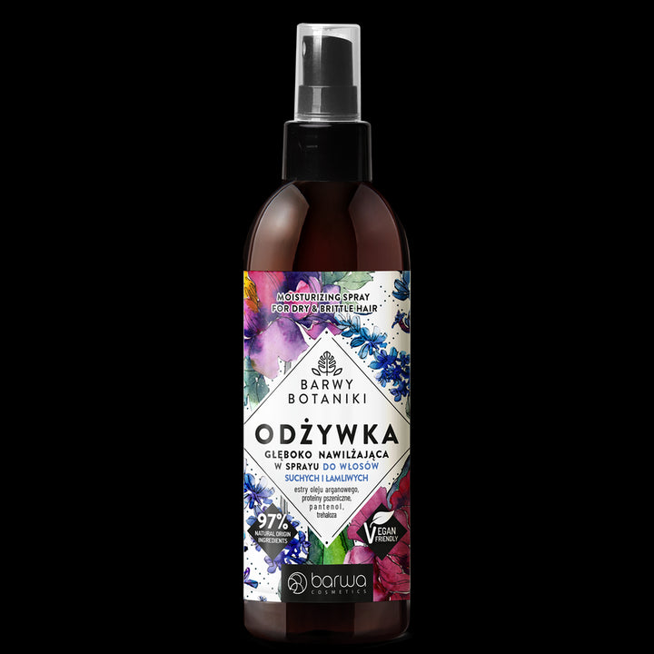 Barwa - Barwy Botaniki - Głęboko nawilżająca ODŻYWKA do włosów w sprayu 250 ml 5902305001698