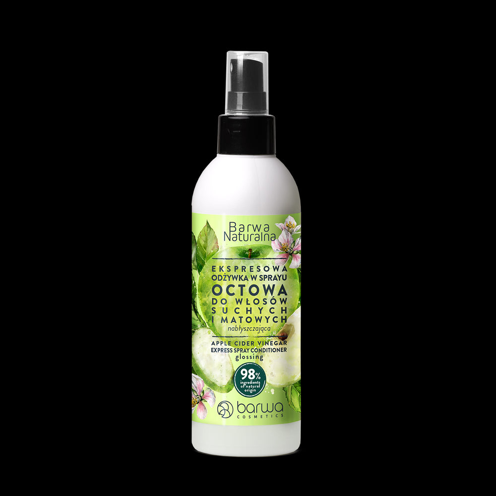 Barwa - Natural - Express Shiny VINEGAR CONDITIONER do włosów naturalnych, matowych SPRAY 200ml 5902305002015