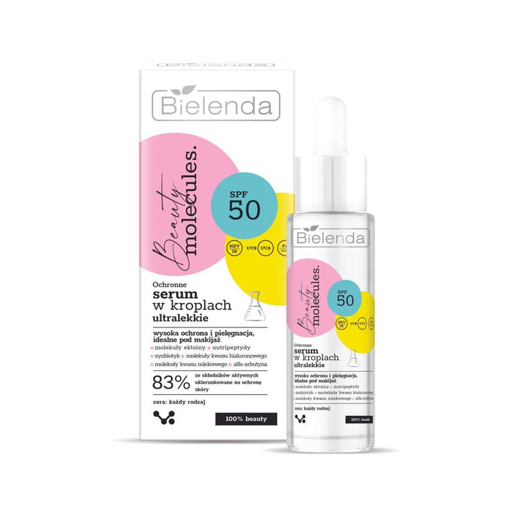 Bielenda Beauty Molecules Ochronne Ultralekkie Serum SPF 50 30ml 