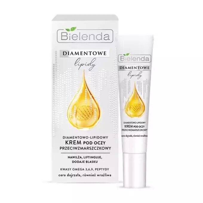 Bielenda Diamond Lipids Krem Przeciwzmarszczkowy pod Oczy 15ml