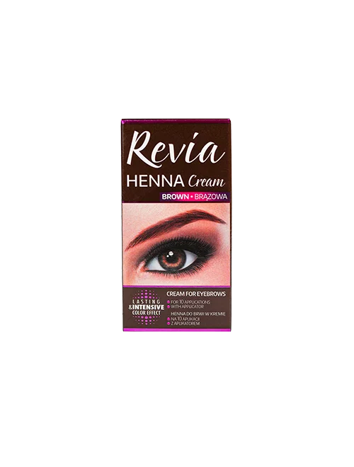 Verona - Revia - Henna CREAM brwi BRĄZ 15 ml 5901468904471 