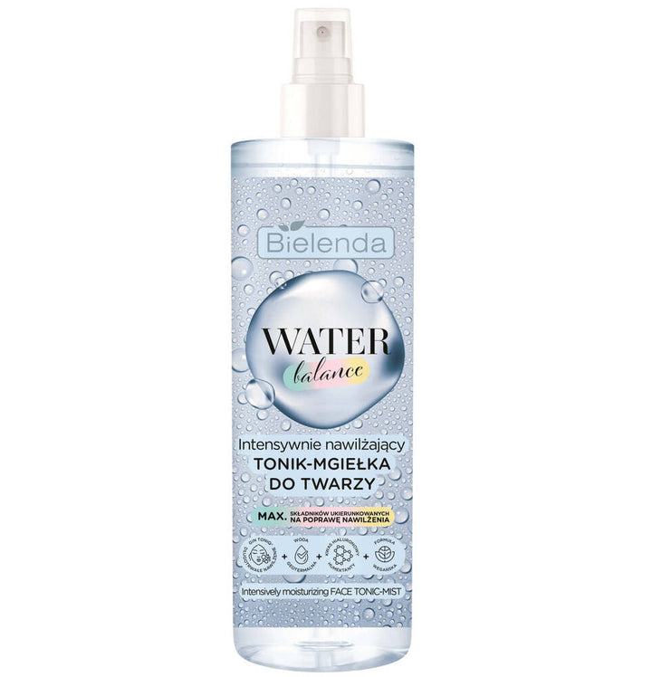 Bielenda - WATER Balance - TONIK intensywnie nawilżający - Mgiełka do twarzy 200ml 5902169049331 