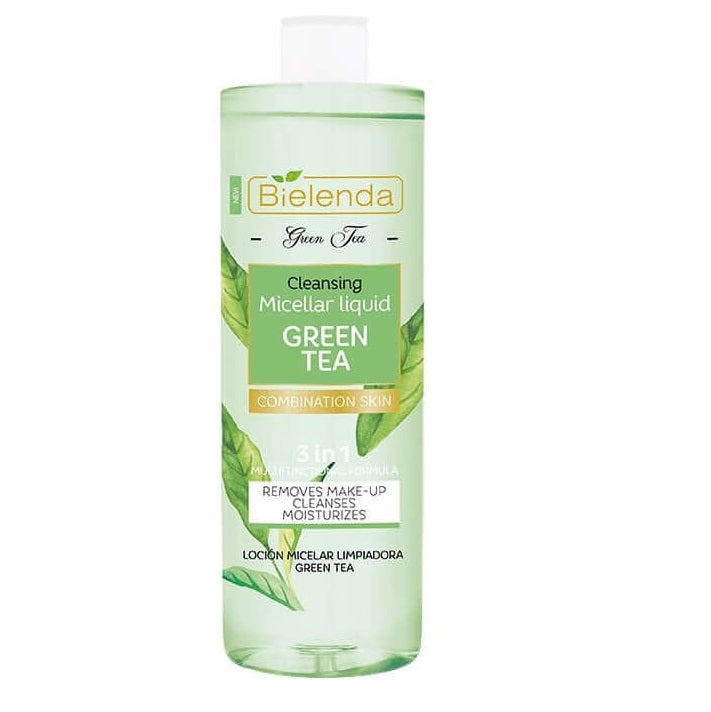 Bielenda Green Tea Oczyszczająca Woda Micelarna 3w1 do Cery Mieszanej 500ml