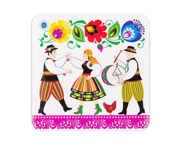 Folkstar - Cork FOLK CUP COASTER LOWICZ WEDDING AND A HAN /13564/ 5901845110532