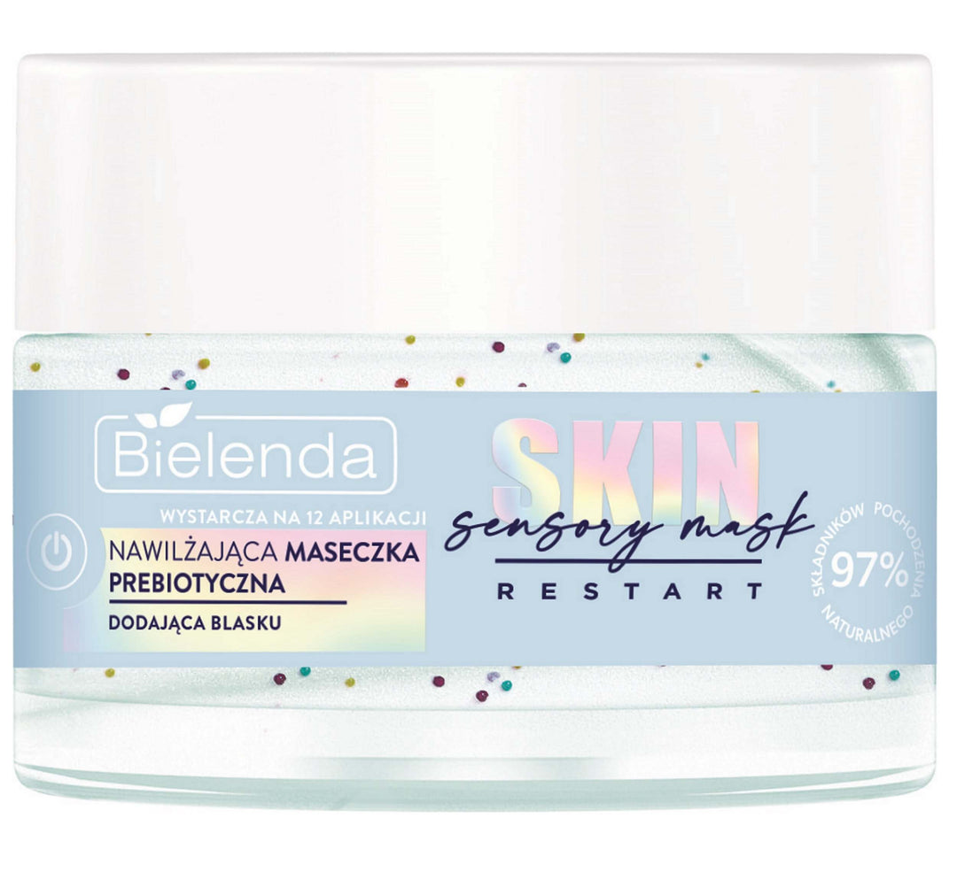 Bielenda Skin Restart Sensory Mask - Nawilżająca maska ​​prebiotyczna 50ml