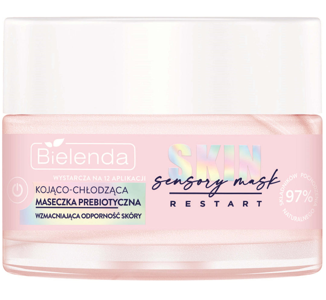 Bielenda Skin Restart Sensory Mask - Soothing And Cooling Prebiotic Mask 50ml