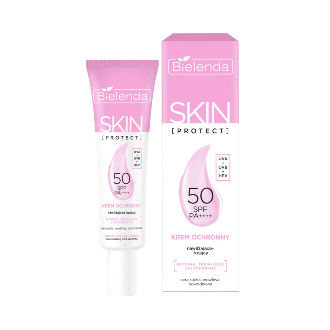 Bielenda Skin Protect SPF 50 Nawilżający i kojący krem ​​40ml