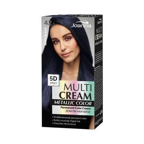 Joanna Multi Cream Metallic Color Navy Black Shade with Long Lasting Effect no 42.5