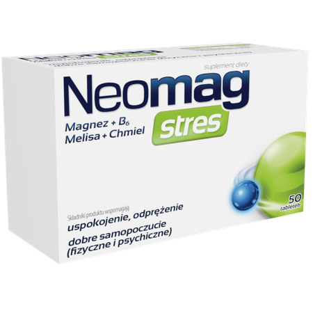 Aflofarm NeoMag Stress Calming and Relaxation 50 Tablets