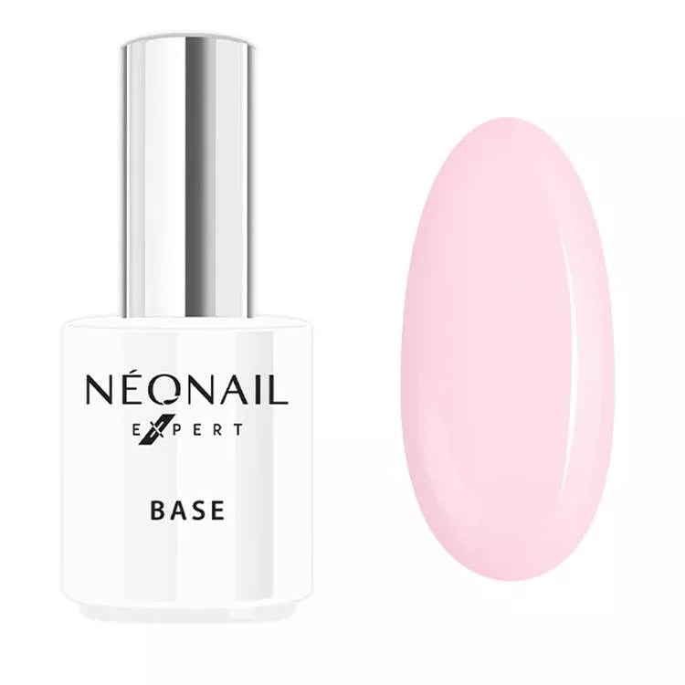 NeoNail Expert Revital Base Fibre Różowy Róż w żelu UV 15ml